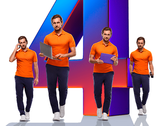 Великолепная четверка Ростелеком в&nbsp;село Верхний Кужебар (Красноярский край)